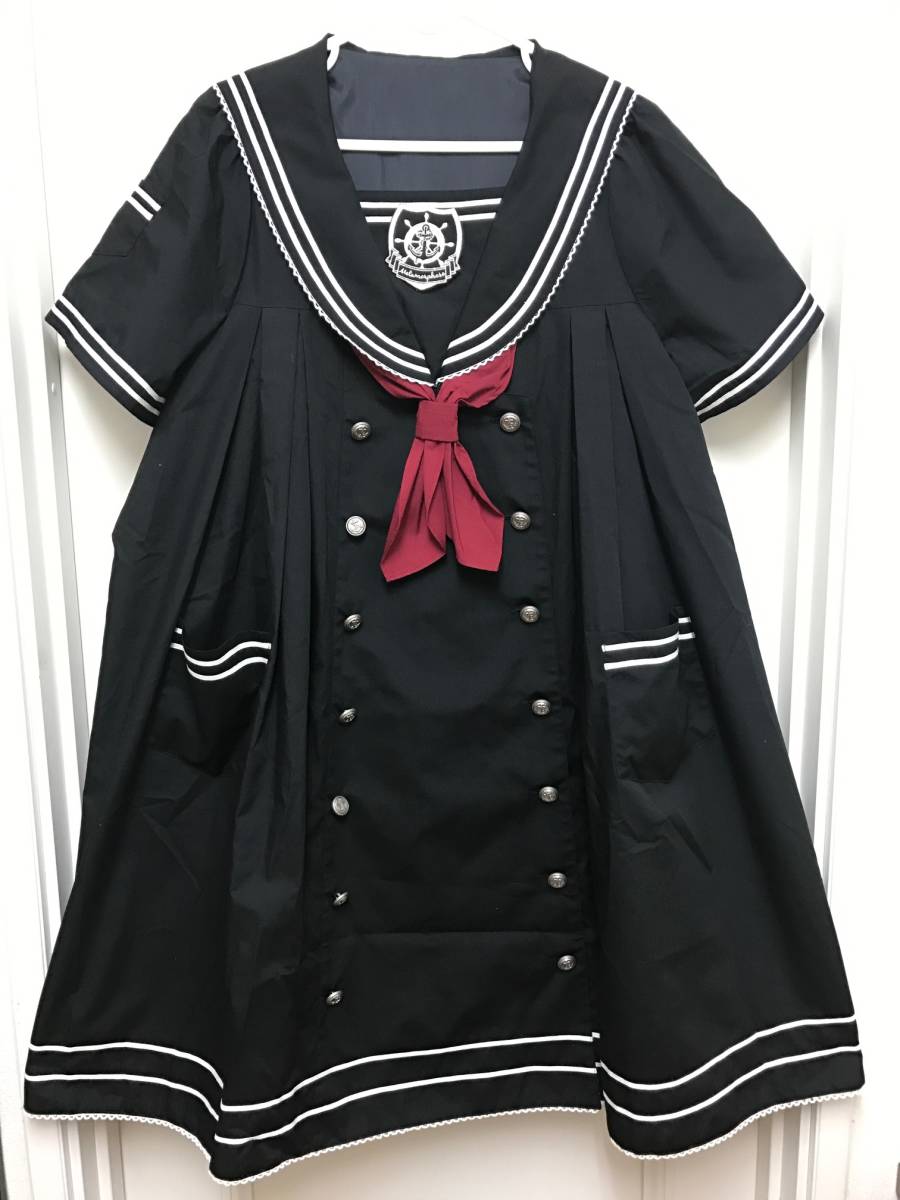 ☆メタモルフォーゼ セーラーシャツワンピース☆Metamorphose 人気