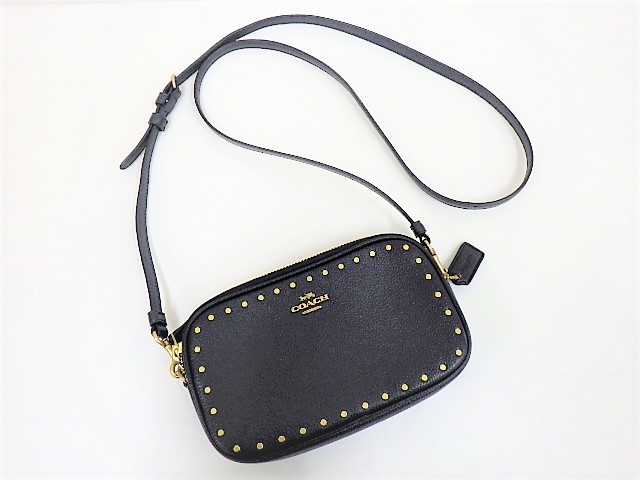 ◎美品 COACH 31795 クロスボディー クラッチ ウィズ ボーダー  