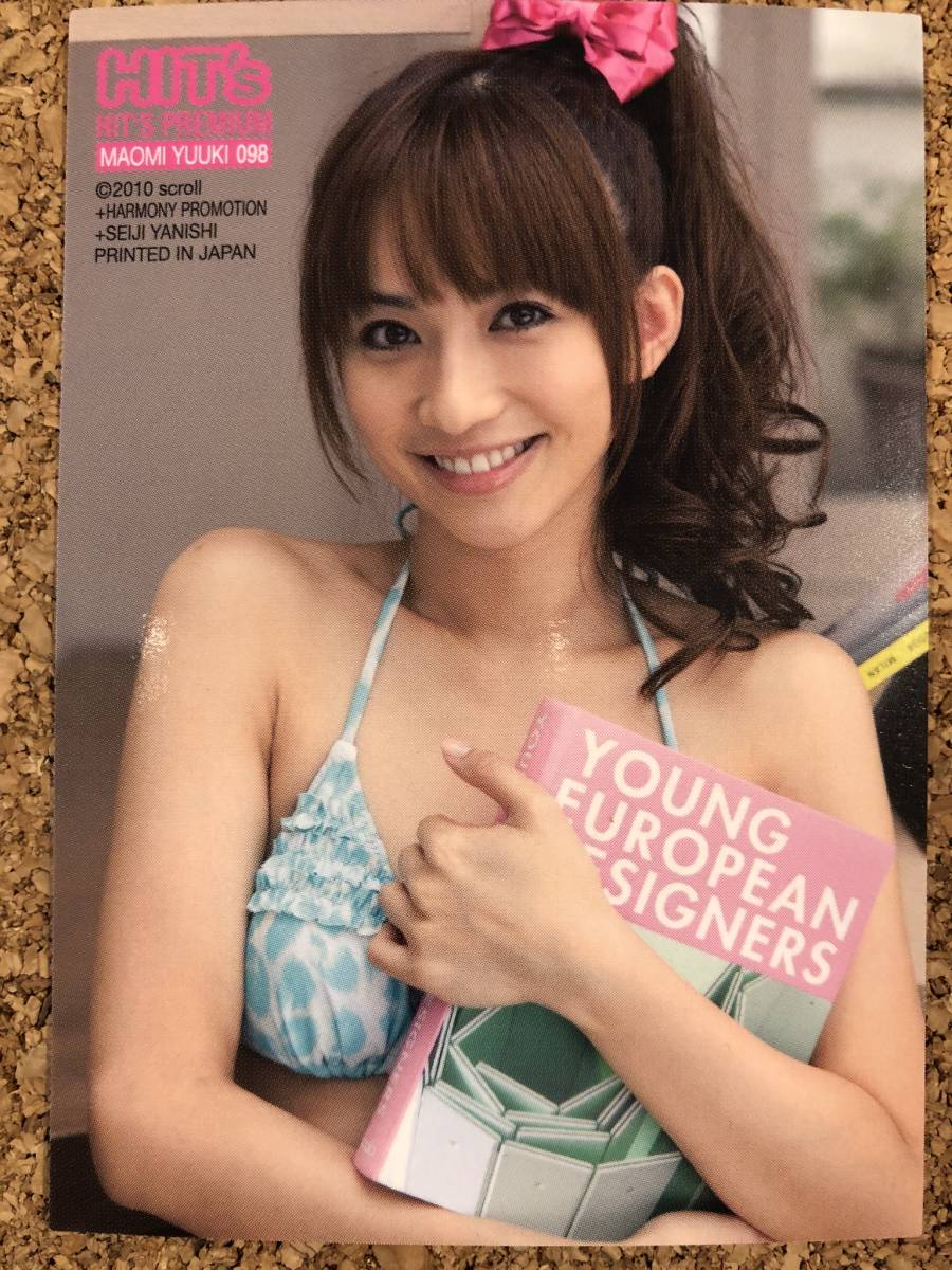 優木まおみ Hit ｓ 080 10 アイドル グラビア スペシャル箔押しカード トレカ トレーディングカード 水着 人気商品 10