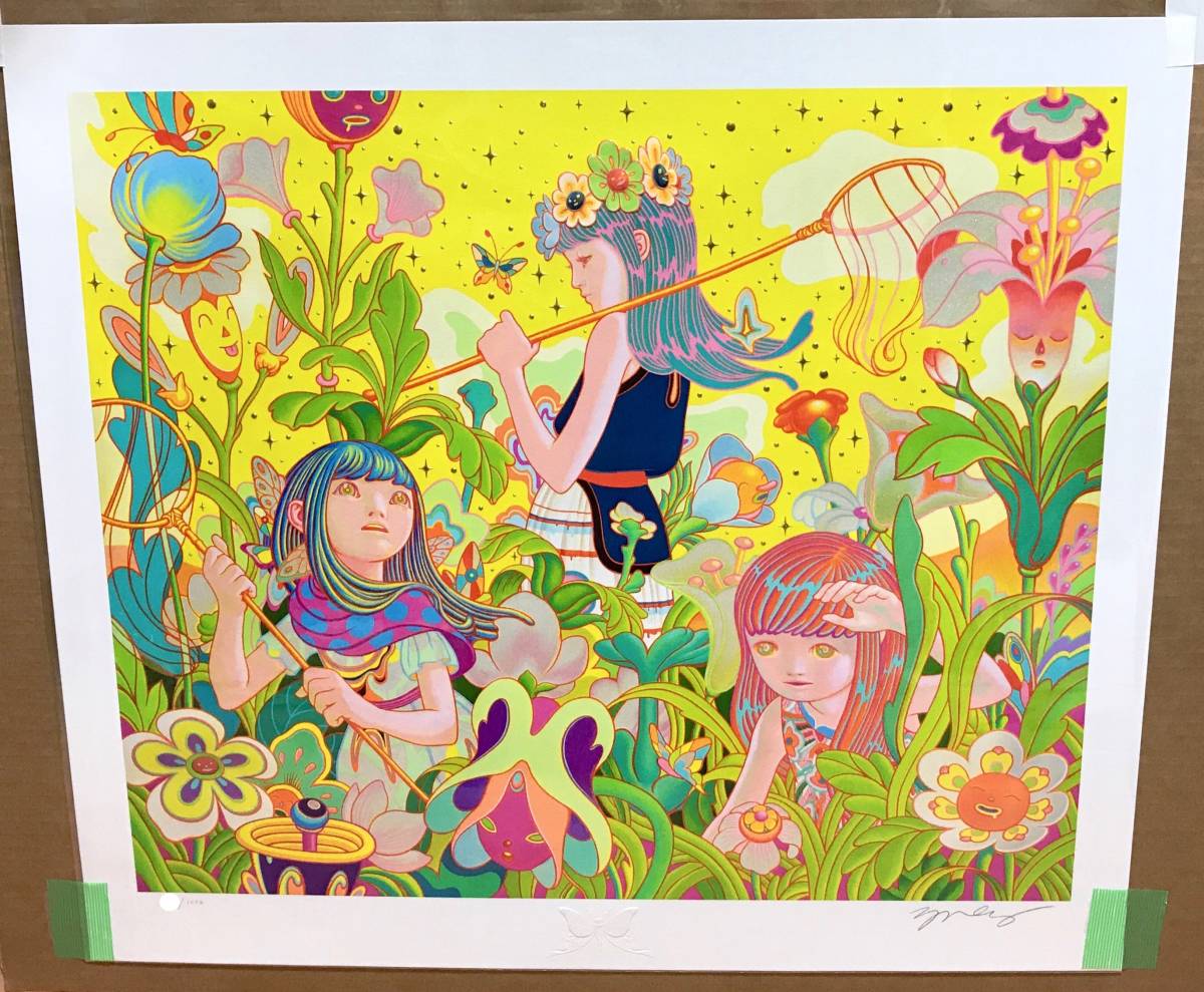 ジェームスジーン ジクレープリントポスター 直筆サイン入り