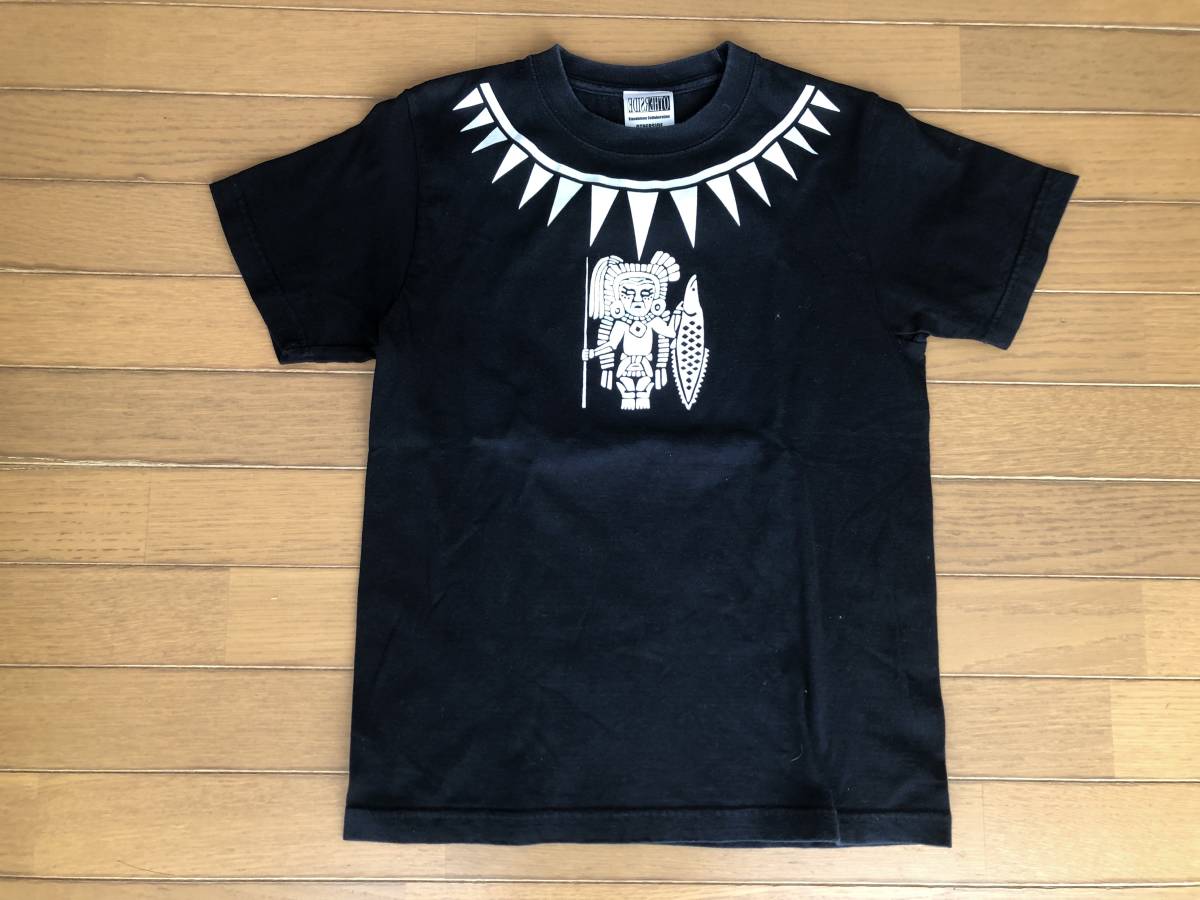 雷魚　レアTシャツ　アザーサイド 雷魚 OTHERSIDE アザーサイド ライギョ 部族 Tシャツ Sサイズ 黒 中古