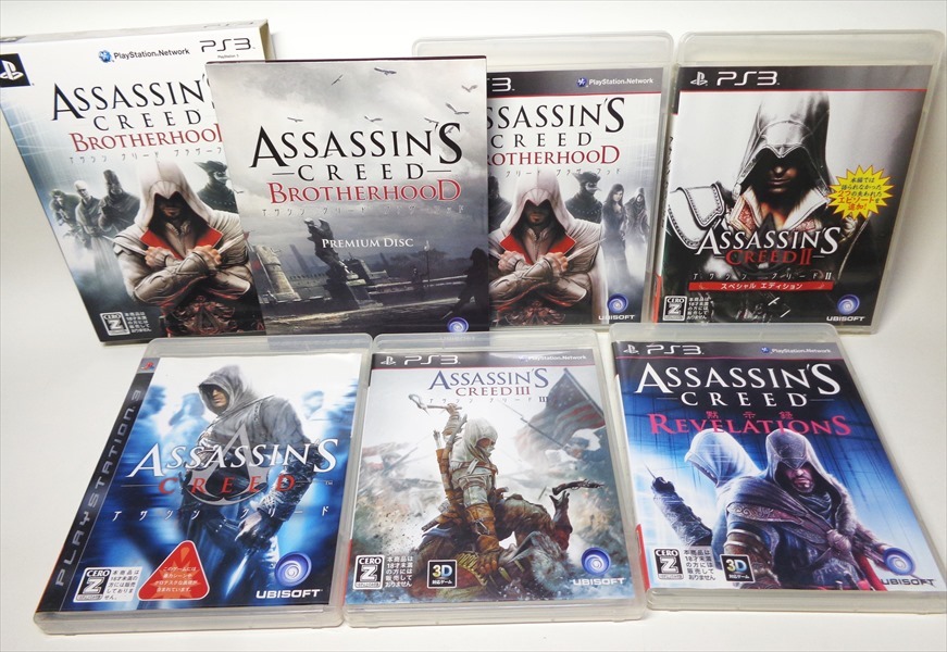 Ps3 アサシンクリード 1 2 3 スペシャルエディション ブラザーフッド リベレーション 限定版 名作 セット 箱説付き ソフト の落札情報詳細 ヤフオク落札価格情報 オークフリー スマートフォン版