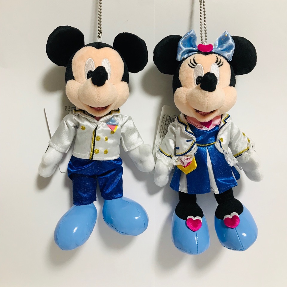 ミニーマウス ぬいぐるみバッジ ロマンスちゃん ディズニーシー