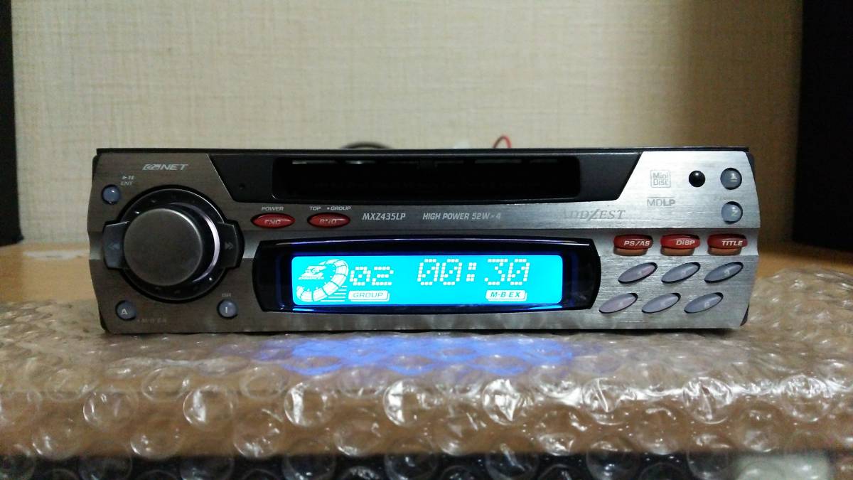 ADDZEST アゼスト MDプレーヤー MDデッキ オーディオ MXZ435LP 1din