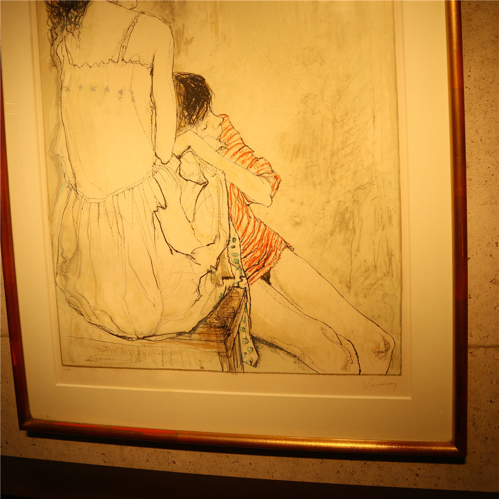 ジャン・ジャンセン】「母と子」 本物保証 30/120 エディション有り