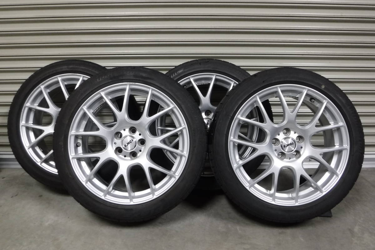 トムス 軽量ホイール Tm 05 17インチ プリウス 50 30 ウイッシュなど の落札情報詳細 ヤフオク落札価格情報 オークフリー スマートフォン版