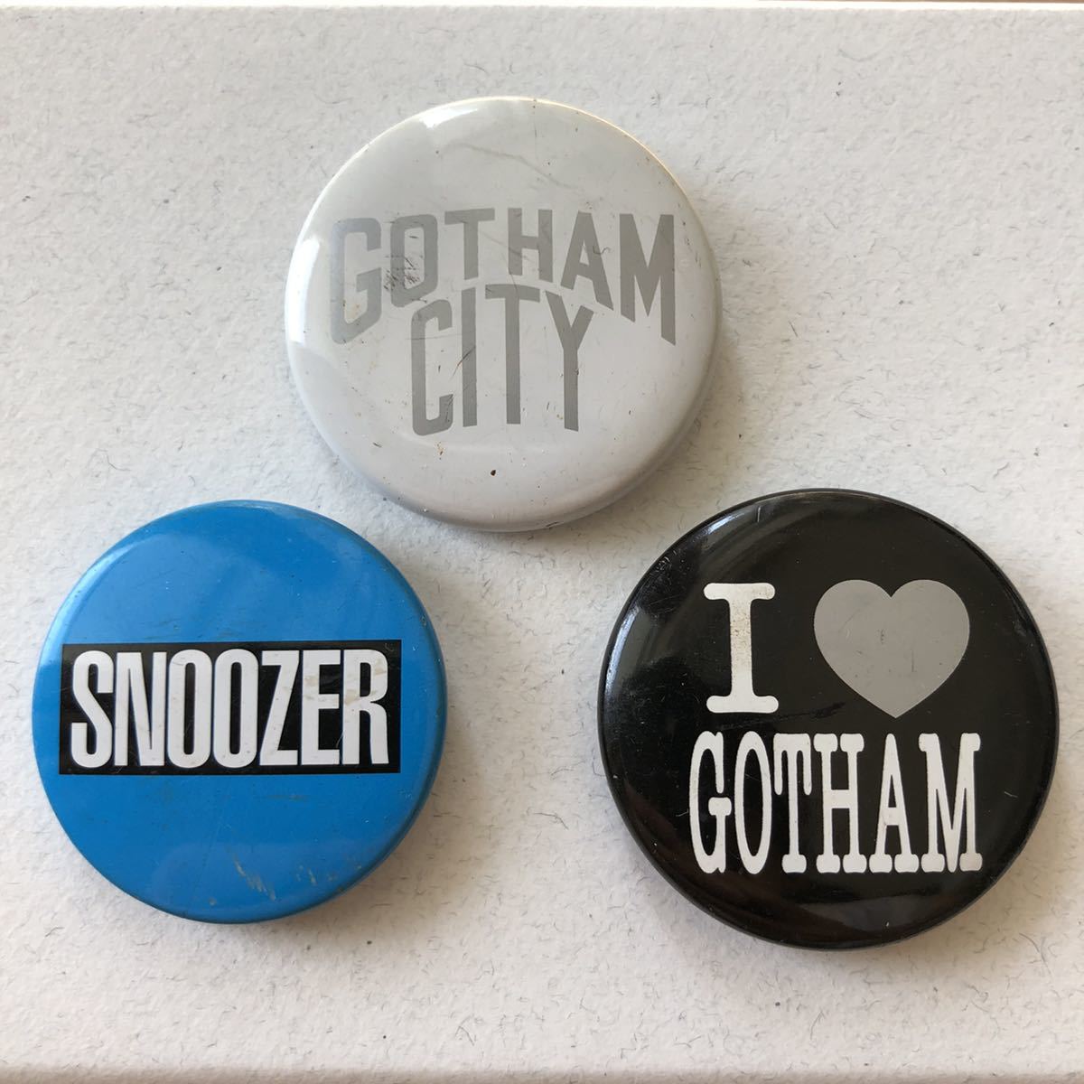 希少 NUMBERNINE ナンバーナイン バッジ セット GOTHAM CITY ゴッサム