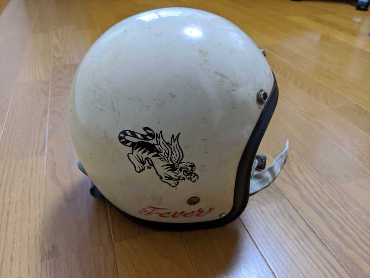 ビンテージ ジェットヘルメット ジェッペル 1968 レア 60s sシェル XS