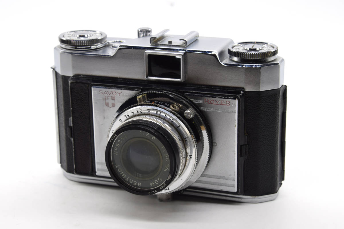 Appareil Photo ROYER SAVOY – Objectif SOM BERTHIOT 50mm – Avec étui Et Notice