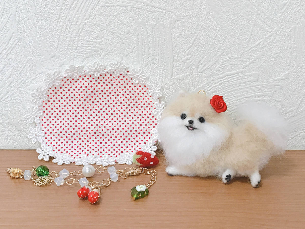 新品】++momo++羊毛フェルト・犬☆ クリーム ポメラニアンのバッグチャーム 苺 ☆ 5㎝ ブライス オリジナル ハンドメイド の落札情報詳細| ヤフオク落札価格情報 オークフリー・スマートフォン版 新品】++momo++羊毛フェルト・犬☆ クリーム ポメラニアンのバッグチャーム 苺 ☆ 5㎝ ブライス オリジナル ハンドメイド の落札情報詳細| ヤフオク落札価格情報 オークフリー・スマートフォン版