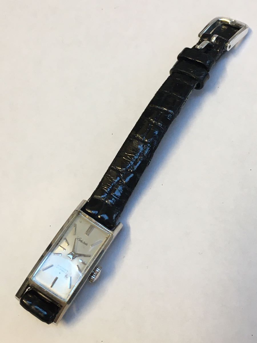 W 3 可動品 Seikoセイコー プラチナ650 パラジウム350製 Lady Seiko Dia Shock レディース 手巻き式腕時計 4049h 重さ11g の落札情報詳細 ヤフオク落札価格情報 オークフリー スマートフォン版