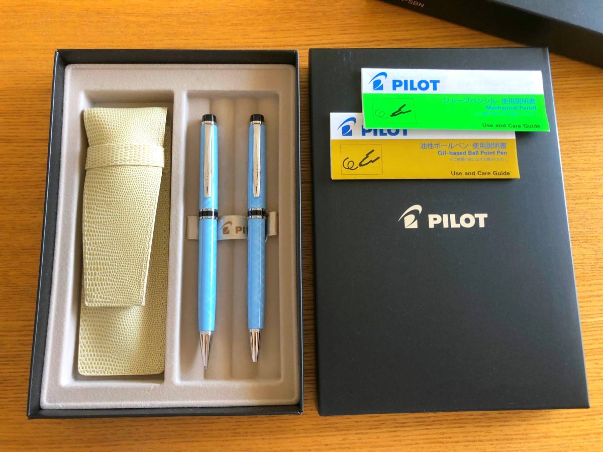 新品 未使用 ペンケース 化粧箱 取説付 Pilot Grance パイロット グランセ 回転式ボールペン シャープペンシル の落札情報詳細 ヤフオク落札価格情報 オークフリー スマートフォン版