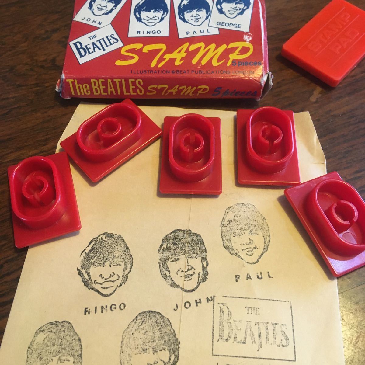 THE BEATLES - ビートルズ 限定記念スタンプシート 超希少品 THE BEATLES - ビートルズ 限定記念スタンプシート 超希少品の