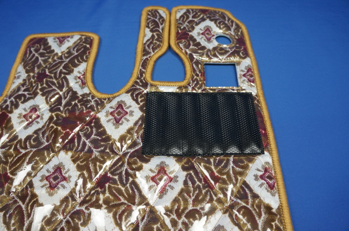 新品 07スーパーグレート用 大花束 ダイヤキルトフロアマット 運転席 オレンジ の落札情報詳細 ヤフオク落札価格情報 オークフリー スマートフォン版