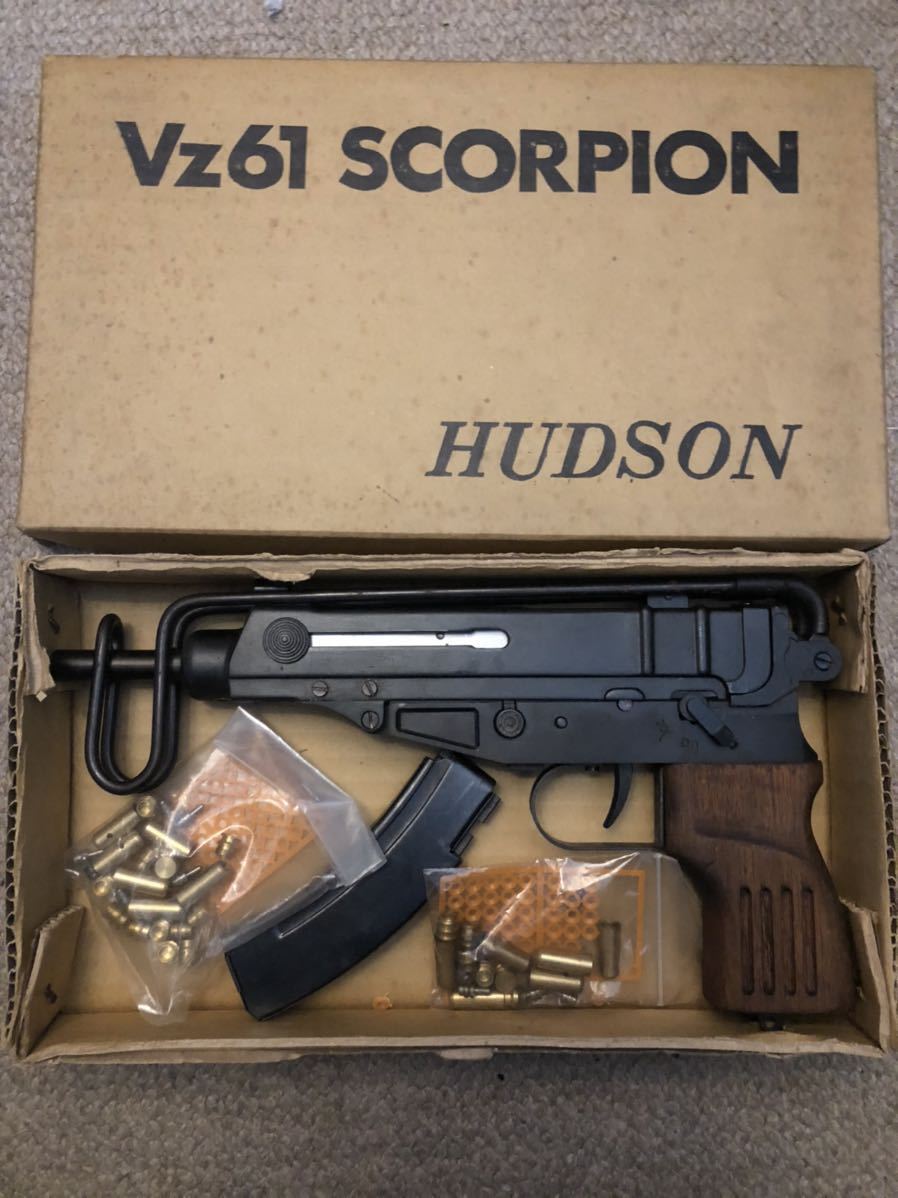 ハドソン 製　vz61 スコーピオン　モデルガン SMG刻印あり ハドソン HUDSON Vz61 スコーピオン SMG規格刻印 モデルガン