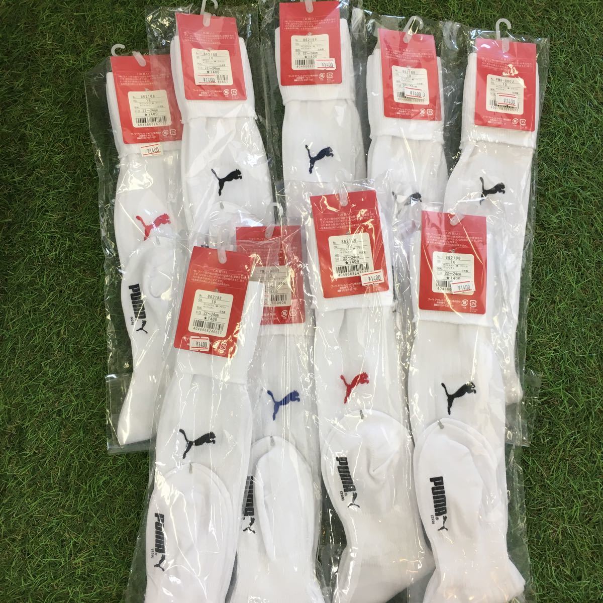 新品 W Xz986 Puma プーマ サッカー ジュニア ソックス サッカーソックス ストッキング スポーツ 22 24cm 未使用 展示品 10点まとめ の落札情報詳細 ヤフオク落札価格情報 オークフリー スマートフォン版
