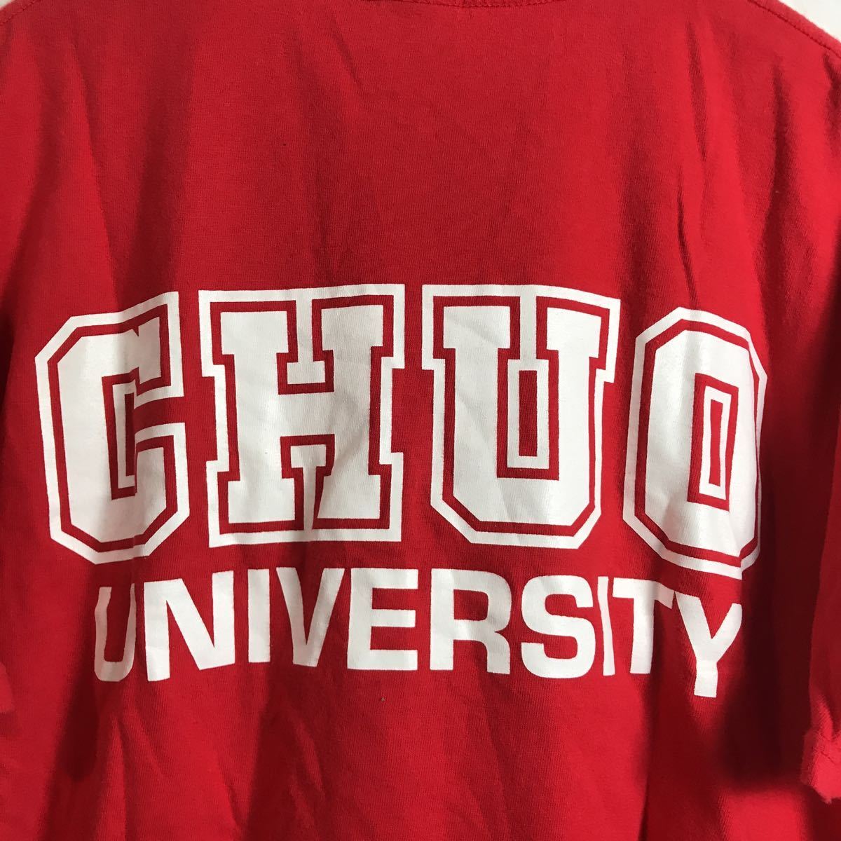 中央大学 水泳部 Marauder 支給 Mizuno ミズノ バックデカロゴ 赤 レッド Tシャツ Xxlサイズ の落札情報詳細 ヤフオク落札価格情報 オークフリー スマートフォン版