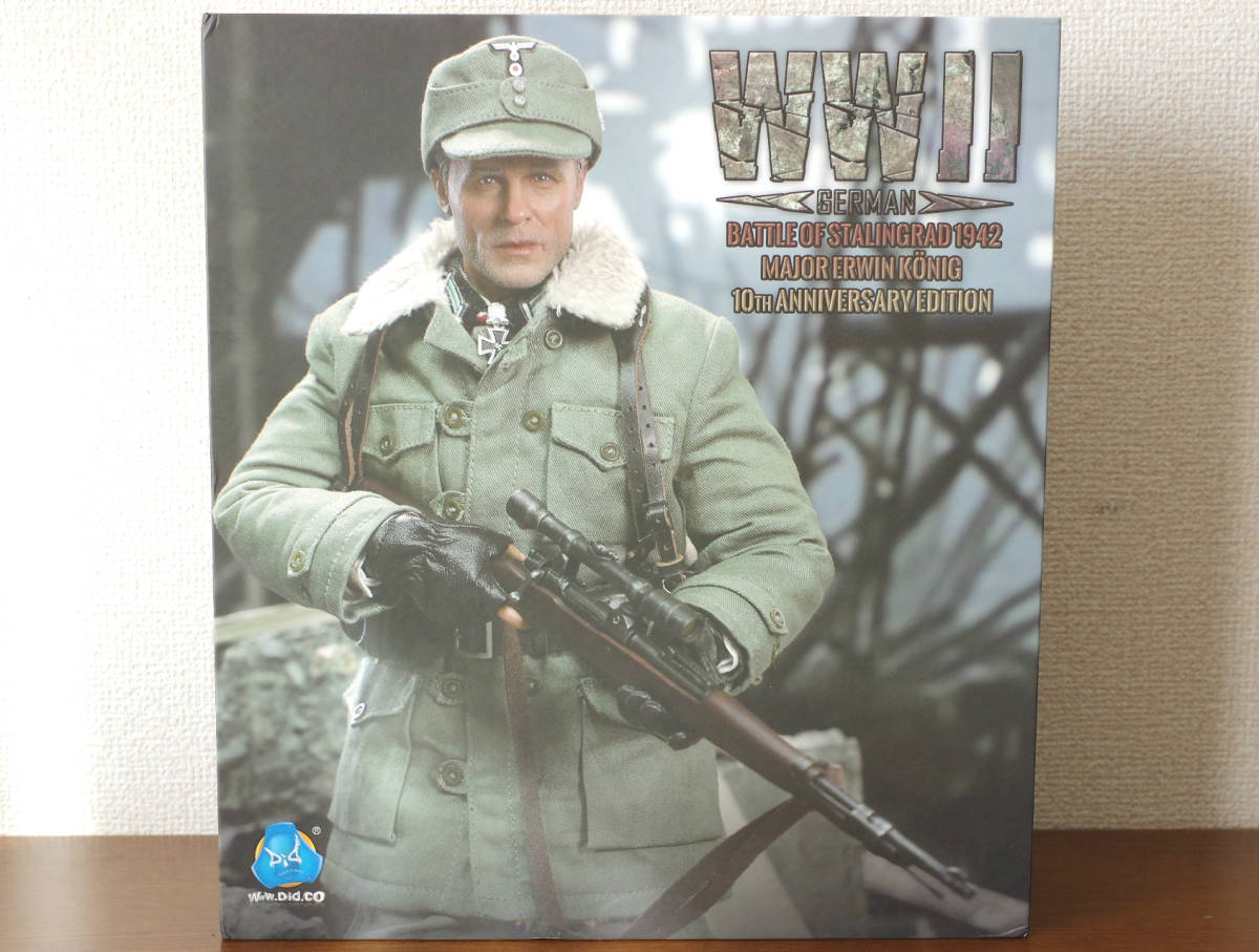 DID 1/6 エルヴィン・ケーニッヒ少佐 ERWIN KONIG 中古品 ホットトイズ