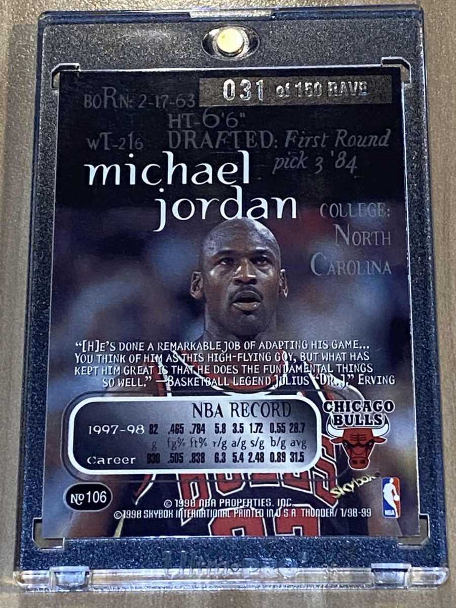 超レア！NBA 98-99 SkyBox Thunder Lift Off 3of10 LO kobe bryant