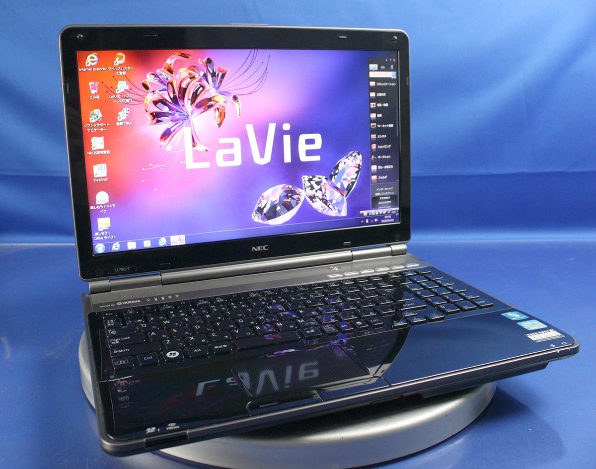 テレワーク Ac付 Os有 Nec Lavie Ll750 F Pc Ll750fs6b Core I7 2670qm メモリ8gb Hdd750gb 15 6型 ノート パソコン Pc Oi の落札情報詳細 ヤフオク落札価格情報 オークフリー スマートフォン版