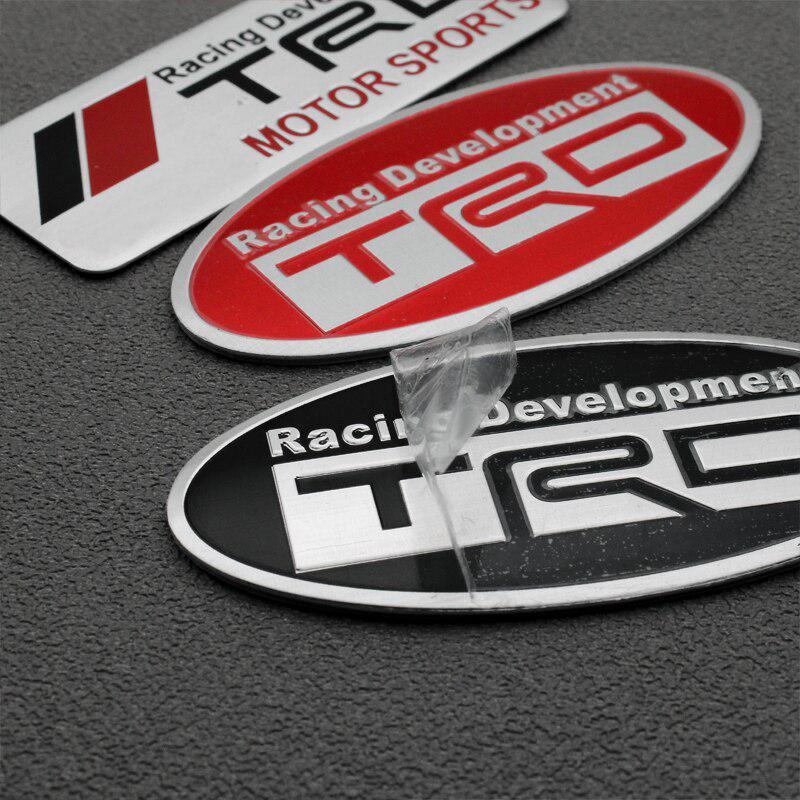 在庫あり 匿名配送トヨタ Trd メタル サイドステッカーエンブレム Sタイプ Www Anavara Com