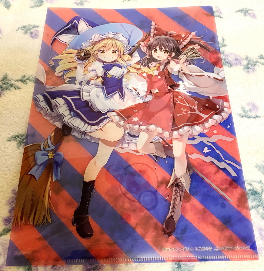 新品】東方Project×Tファン Tカード+A4クリアファイルセット えれっと