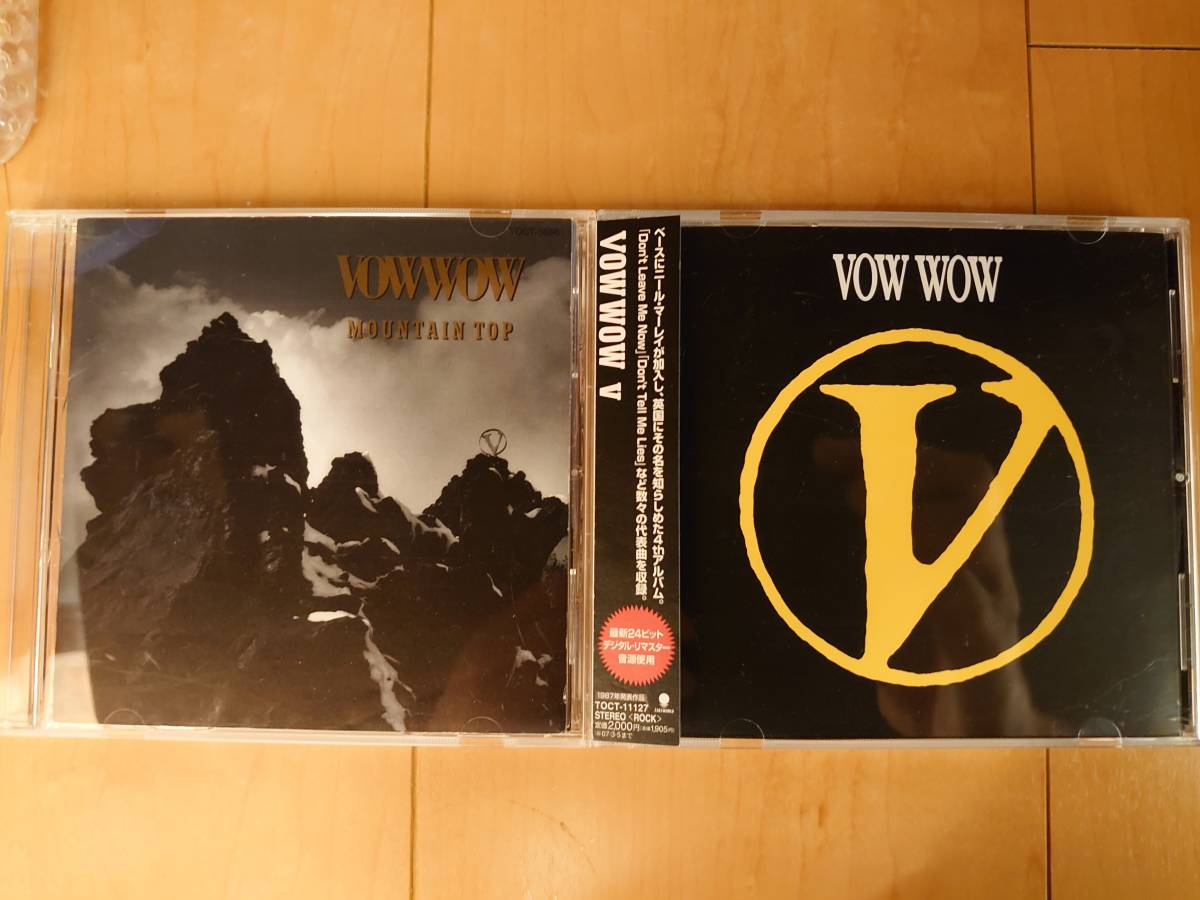 VOW WOW バンドスコア「V」 VOWWOW マウンテントップ バンドスコア