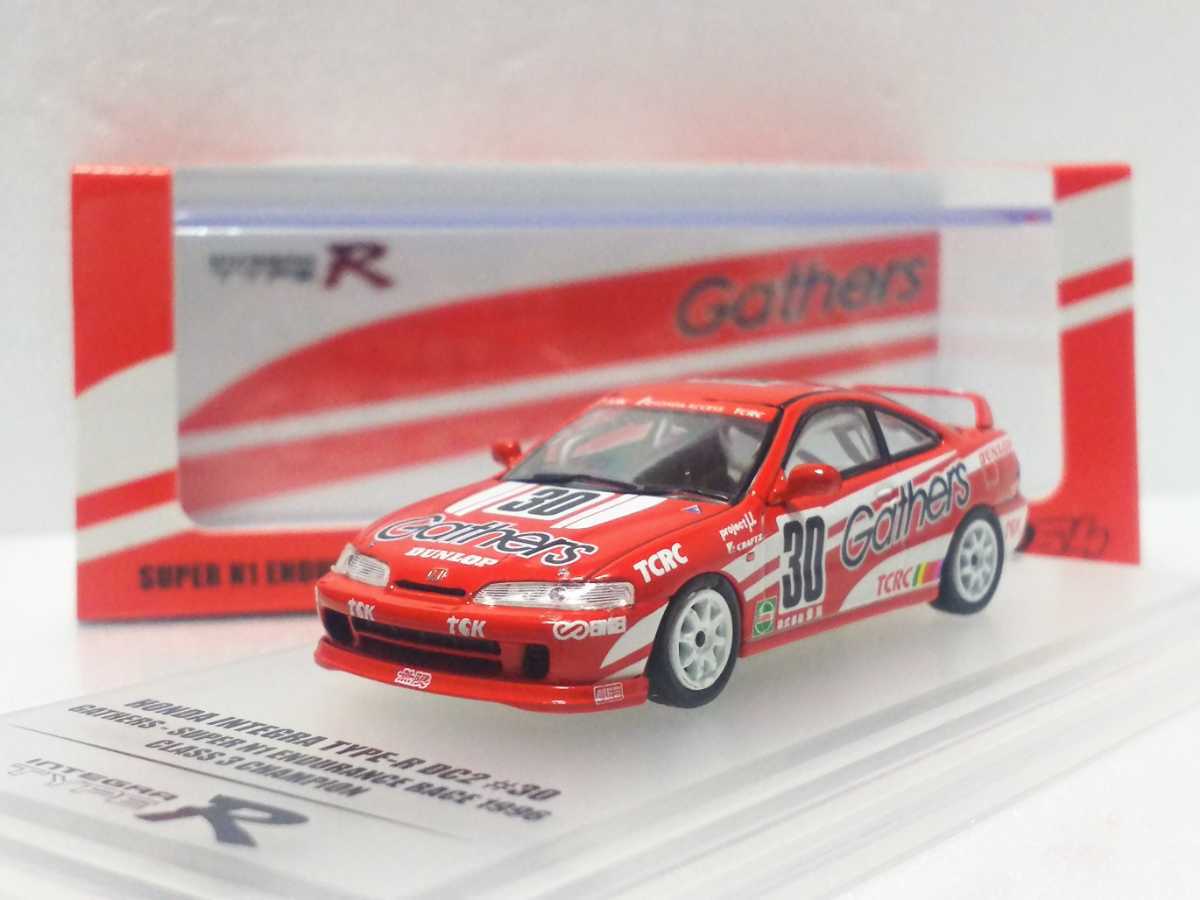 INNO 1/64 ホンダ インテグラ タイプR DC2 ギャザス #30 スーパーN1