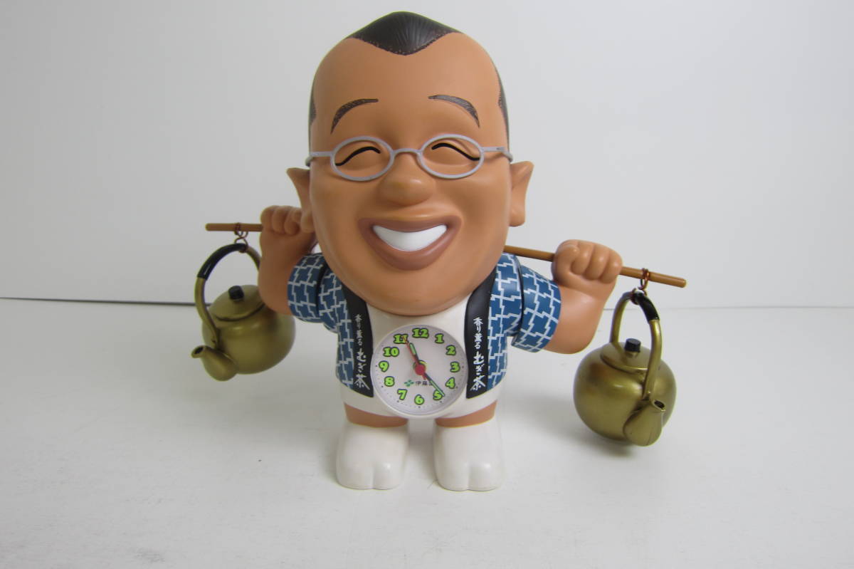 静/伊藤園/香り薫るむぎ茶 時計/笑福亭鶴瓶/ダンシングクロック