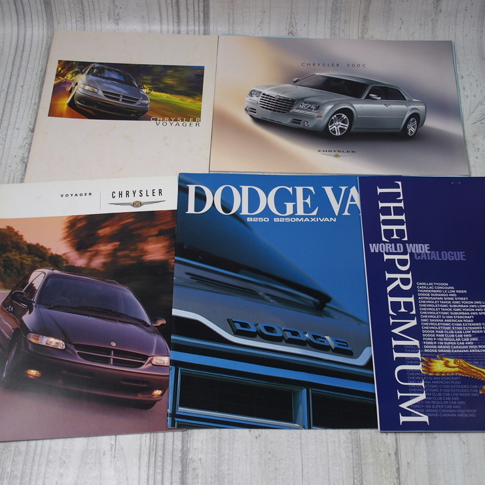 164 まとめ Chrysler クライスラー ボイジャー 300c Dodge Van Ffwa創刊号 外車 絶版車 当時物 旧車 車 カタログ M002 の落札情報詳細 ヤフオク落札価格情報 オークフリー スマートフォン版