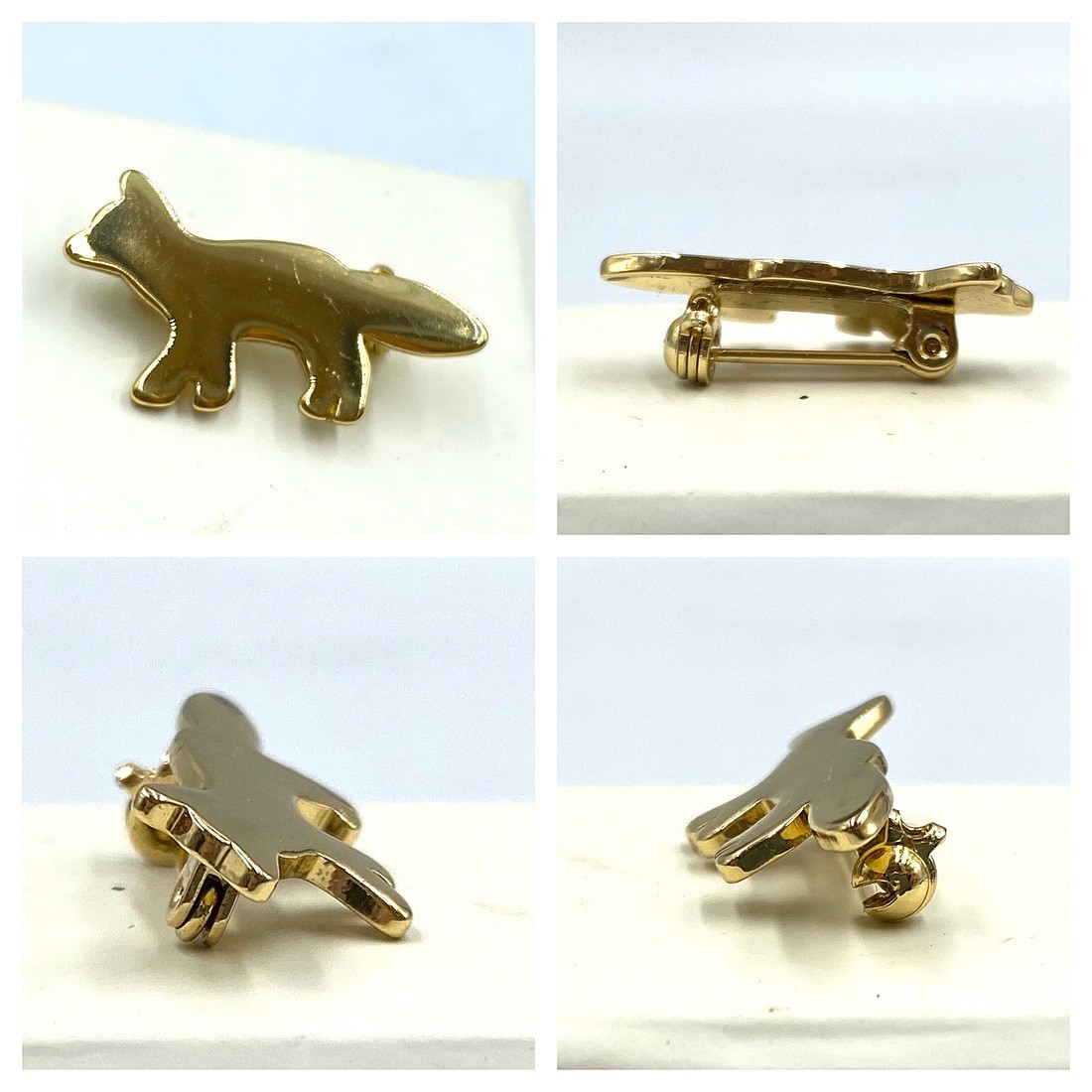 MAISON KITSUNÉ メゾンキツネ　ピンバッチ カフェ キツネ ピンバッジ 3個セット | Maison Kitsuné