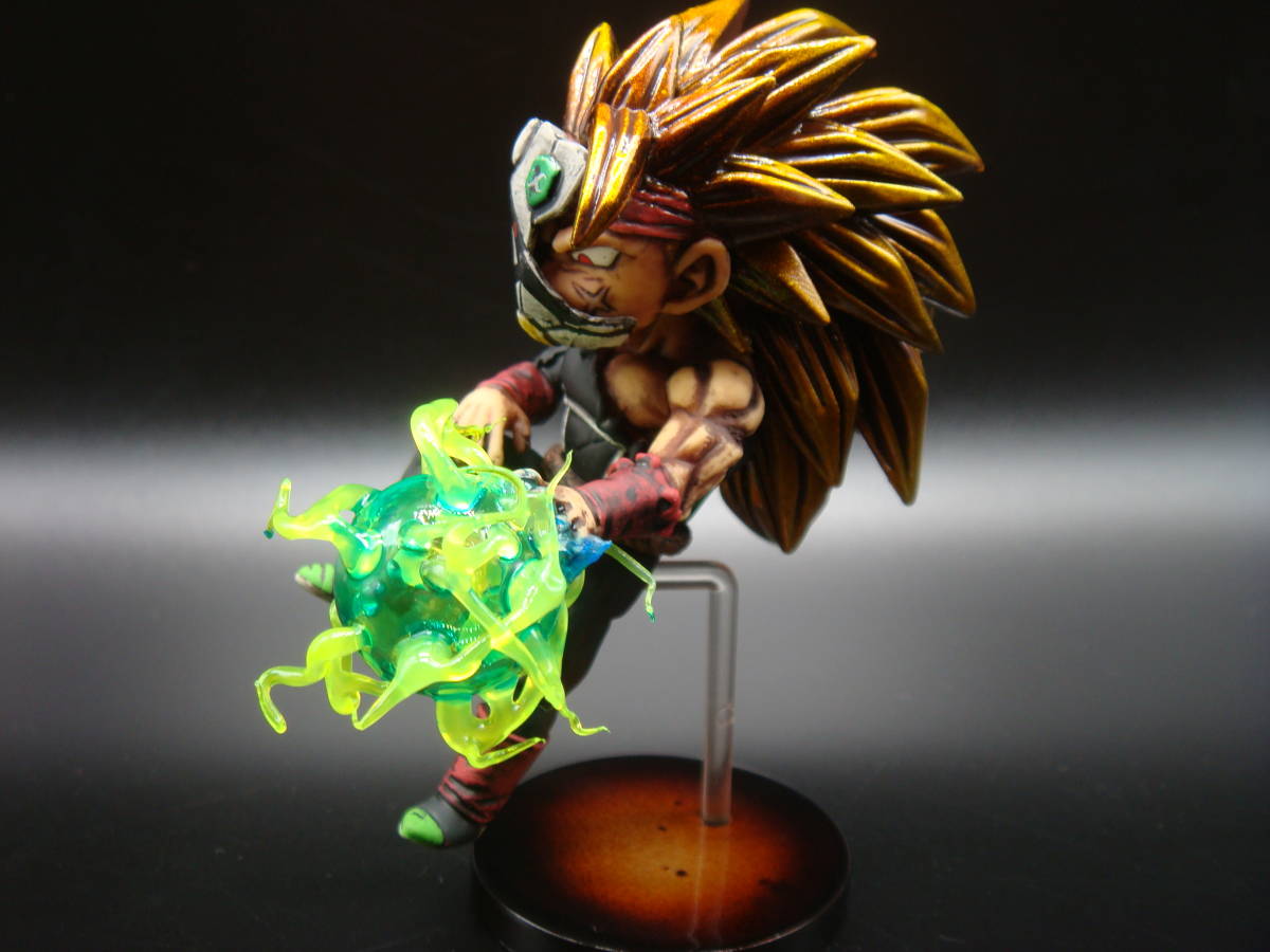 スーパードラゴンボールヒーローズ コレクタブル フィギュア １８ 超サイヤ人３バーダック ゼノ 一品物 リペイント の落札情報詳細 ヤフオク落札価格情報 オークフリー スマートフォン版