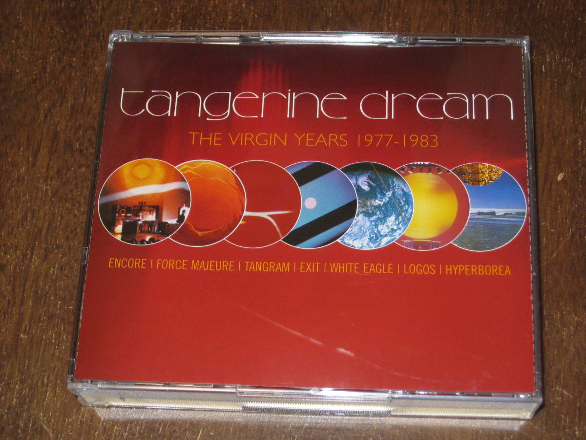 TANGERINE DREAM タンジェリン・ドリーム / THE VIRGIN YEARS 19771983 5枚組ボックス 1995年