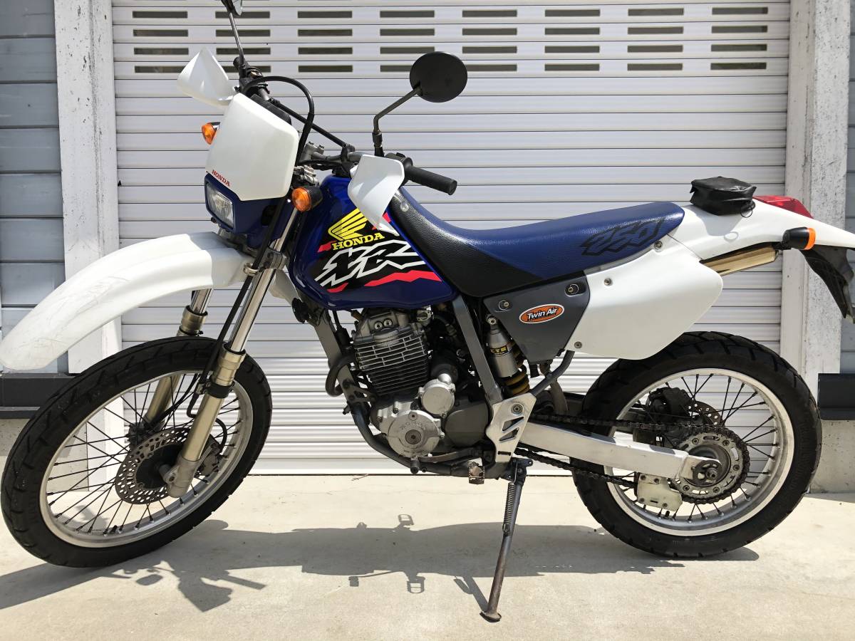 ホンダXR250 MD30 ハイシート 美品