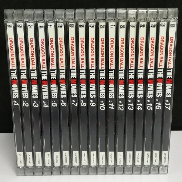 ドラゴンボール　劇場版　DVD全巻セット　全17巻　映画 ドラゴンボール THE MOVIES 劇場版 DVD全17巻セット - メルカリ