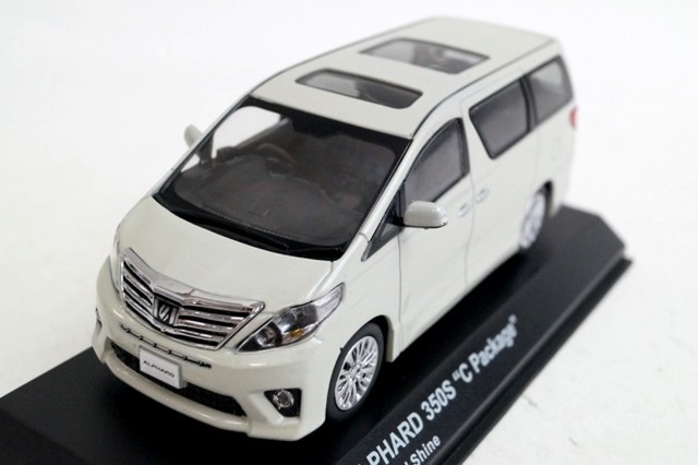 □即決京商 1/43【トヨタ アルファード 350S Cパッケージ (ホワイト 