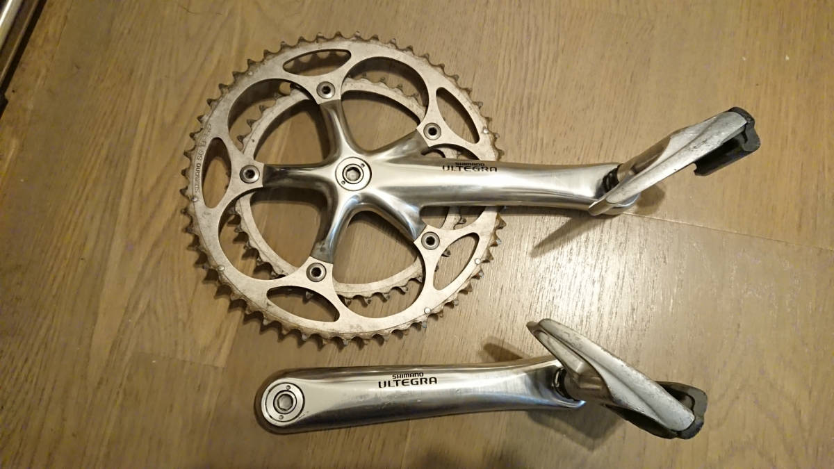 シマノ アルテグラ Fc 6500 クランクセット Shimano Ultegra の落札情報詳細 ヤフオク落札価格情報 オークフリー スマートフォン版