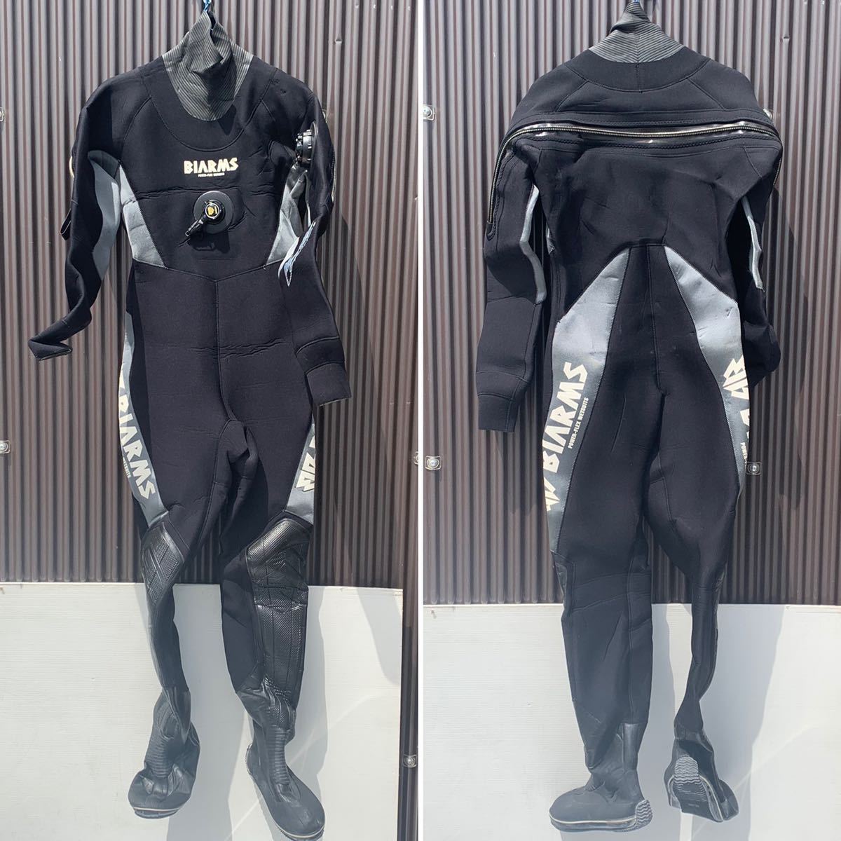 K569 Biarms ウェットスーツ ドライスーツ Aqollo ジャケット ナイフ等 の落札情報詳細 ヤフオク落札価格情報 オークフリー スマートフォン版