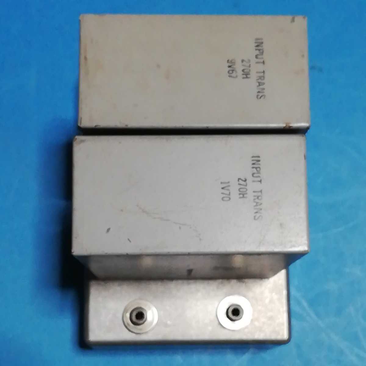 Western Electric インプットトランス 270H Western electric 270H IPT ￥198,000 – WEC5 商品紹介（Picture