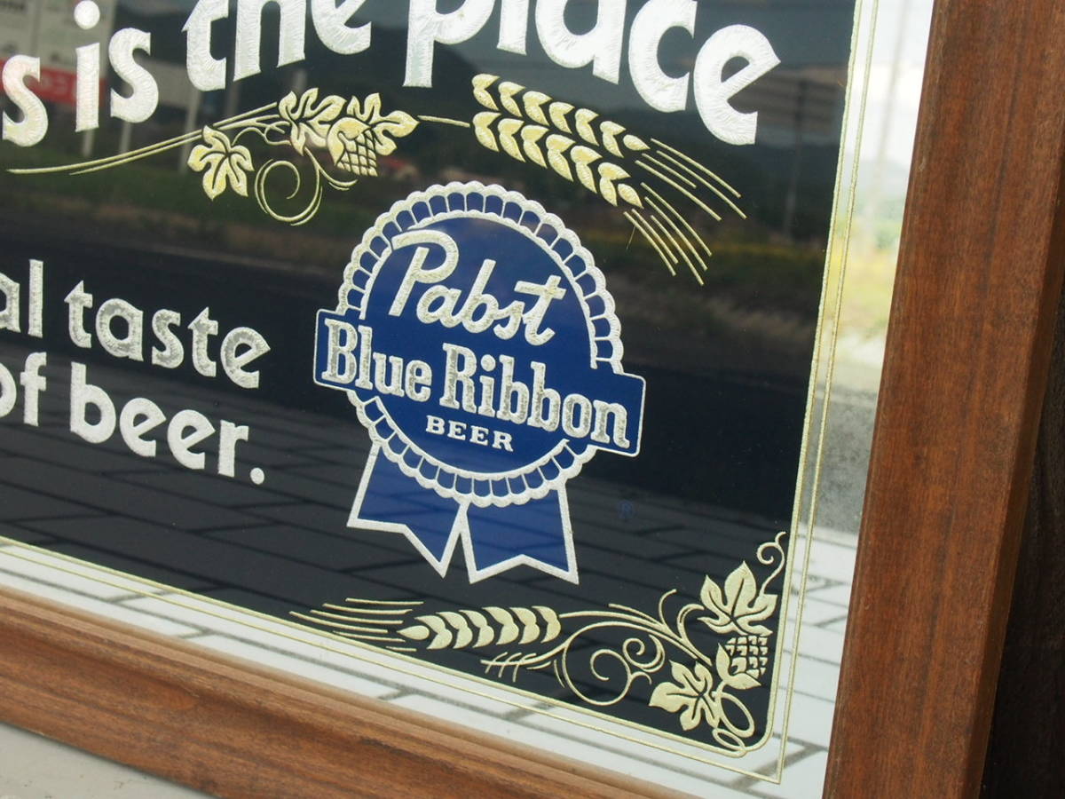 ☆1点限り☆80's Pabst Blue Ribbon パブストブルーリボン