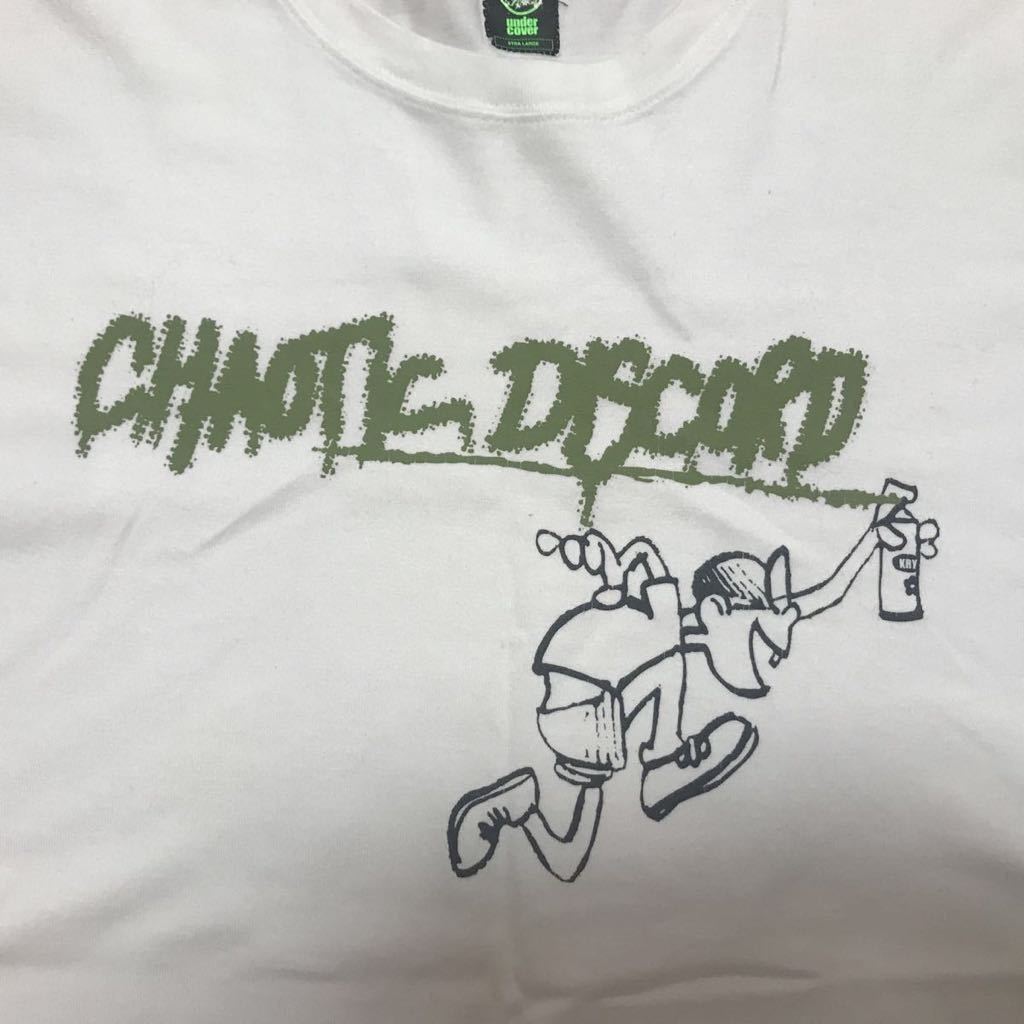 ◎アンダーカバー◎01SS chaotic discord ◎UNDERCOVER◎Tシャツ◎嵌め