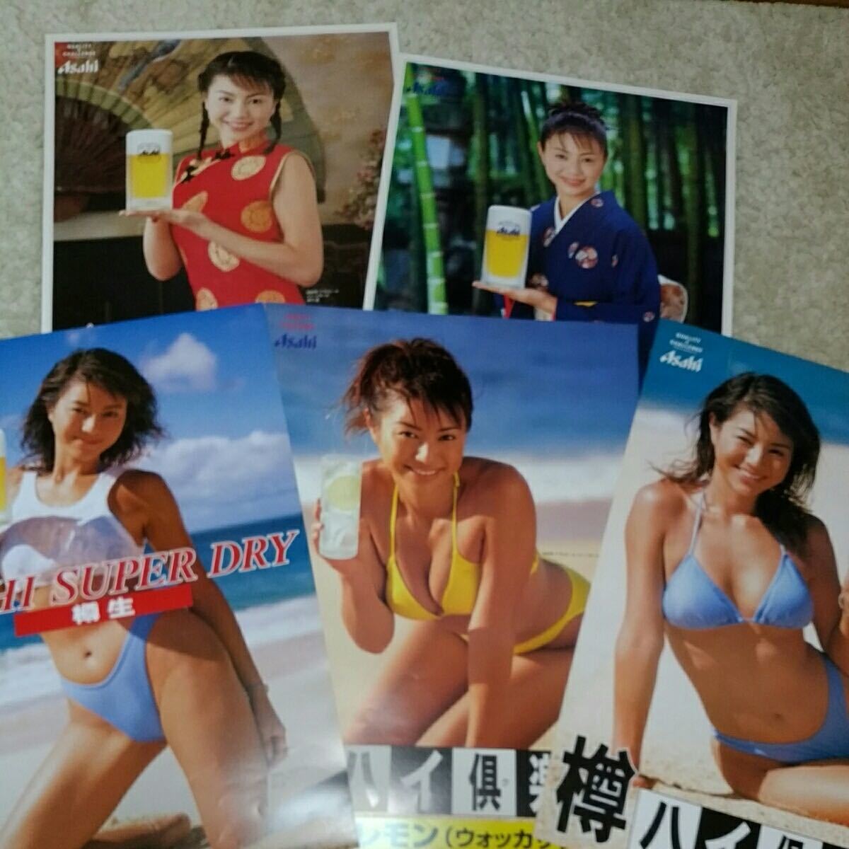 非売品企業ノボリ井川遥朝日ビール 井川遥 アサヒビール のぼり 非売品