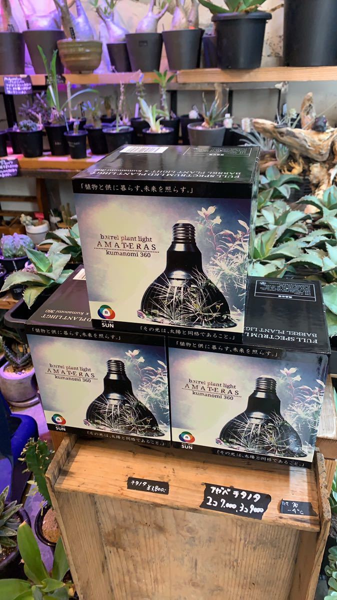 新品 Amateras Led アマテラス Led 植物育成ライト3個セット の落札情報詳細 ヤフオク落札価格情報 オークフリー スマートフォン版