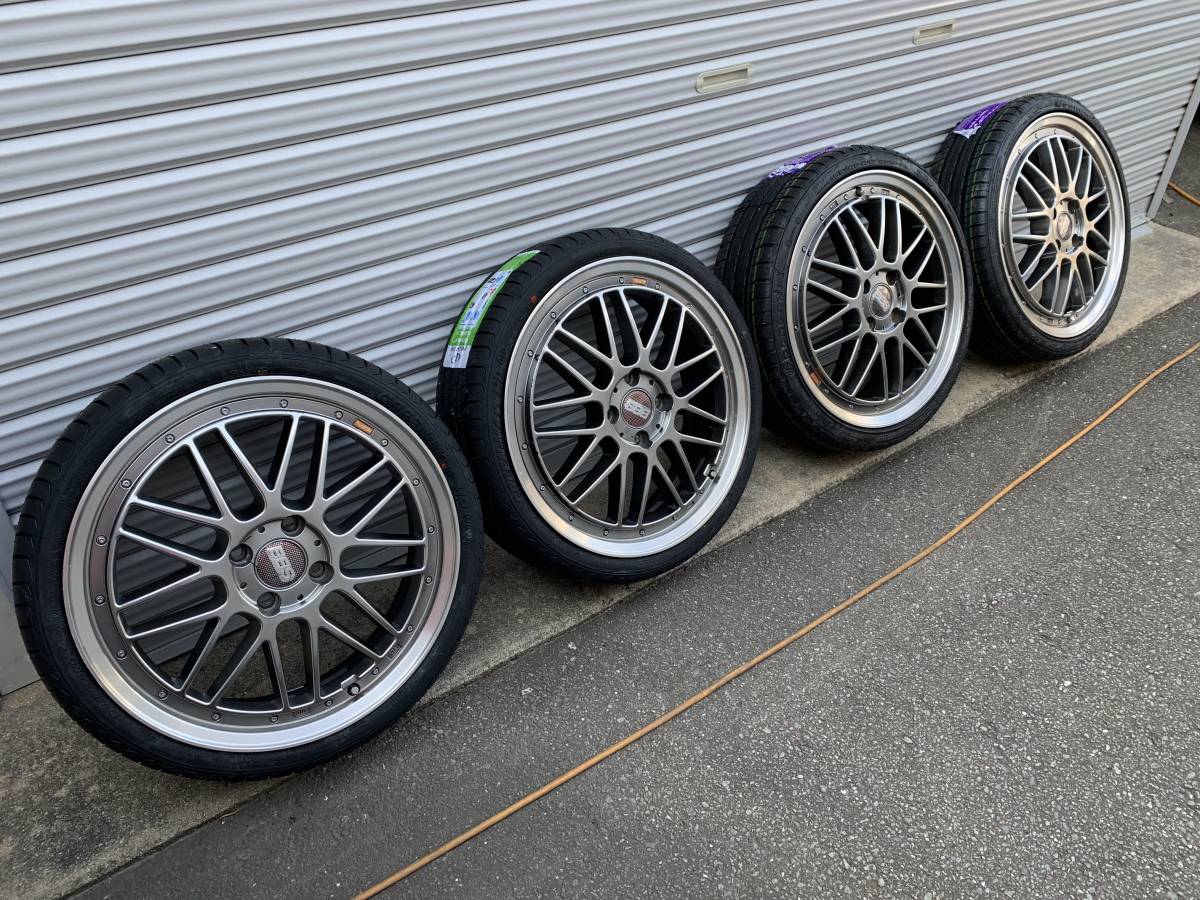 シュティッヒ メッシュ 軽自動車 17インチ 美品 新品タイヤ バランス