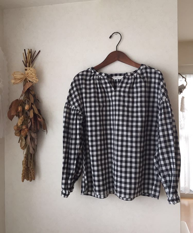 Sm2サマンサモスモスのギンガムチェック ブラウス の落札情報詳細 ヤフオク落札価格情報 オークフリー スマートフォン版