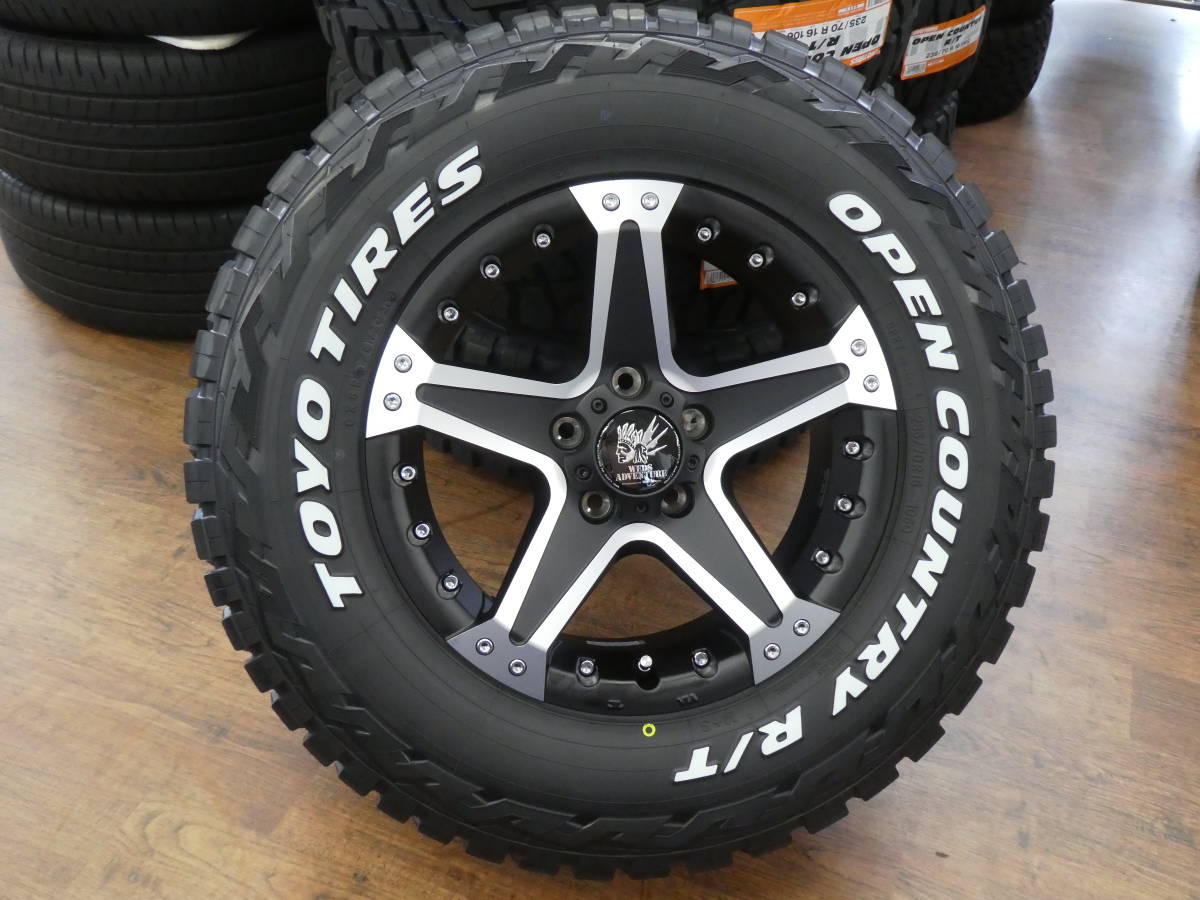 新品】【送料無料】在庫あり! TOYO オープンカントリー RT R/T 235/70