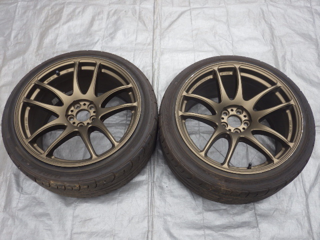 ワーク エモーション 極 ブロンズ ホイール 2本 18×9.5J+38 ZN6 86 ZC6