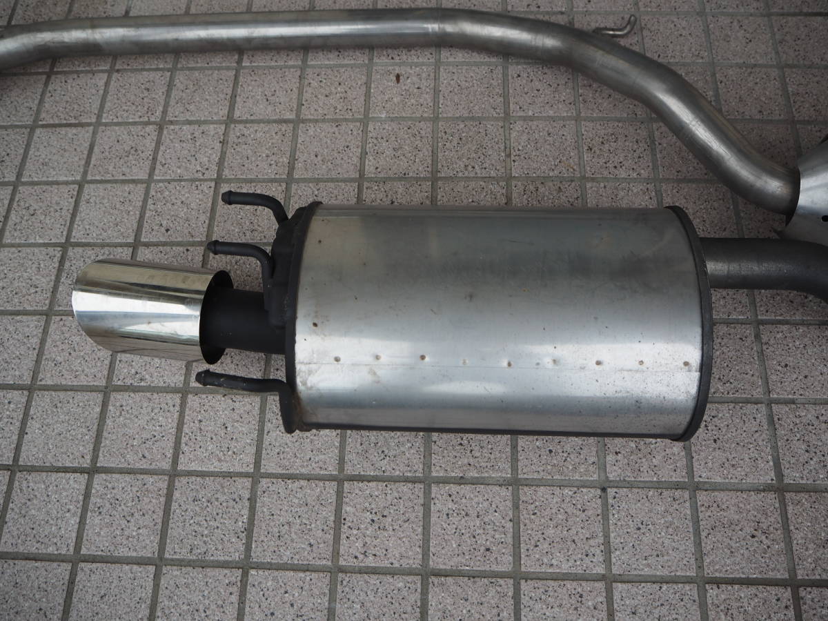 【NC39専用】シビックFD2前期　純正リアピースマフラー シビックタイプR FD2 純正マフラー 美品