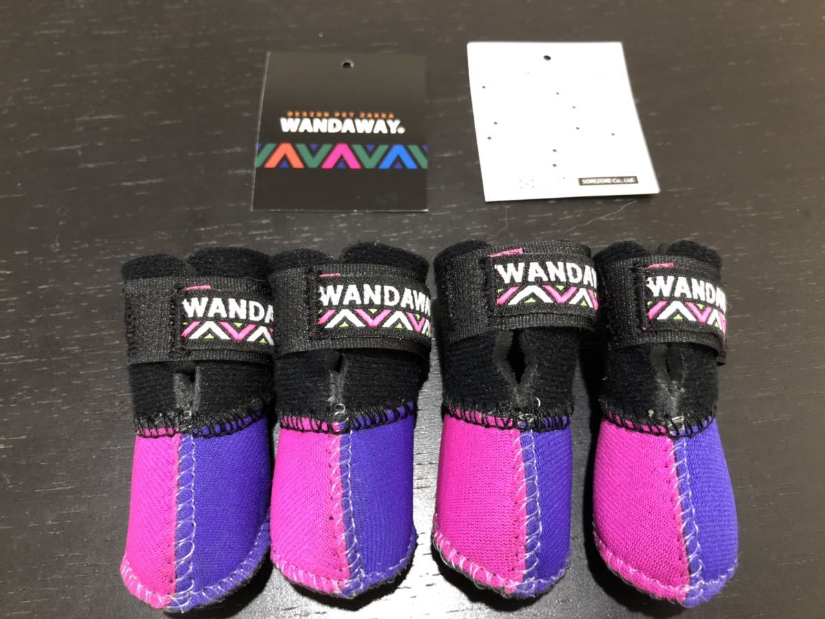 Amazon | 【WANDAWAY】ドッグブーツ/4P・XSサイズ（イエロー