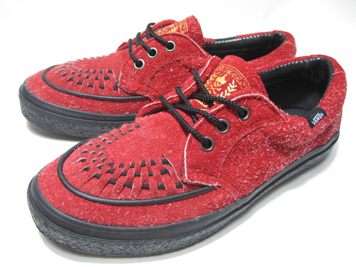 美品!! 廃盤!! VANS バンズ V163MS CREEPERS OX RED 26.5cm us 8H